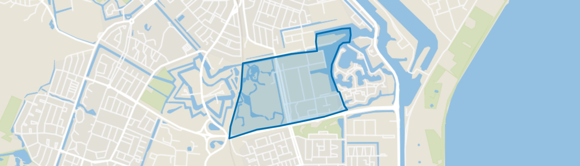 Westoever, Den Helder map