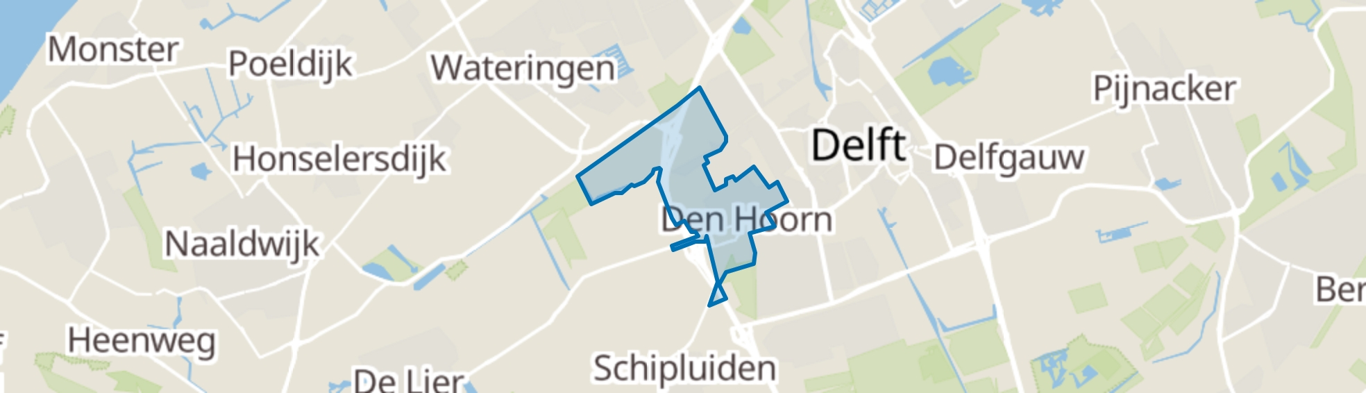 Den Hoorn (ZH) map