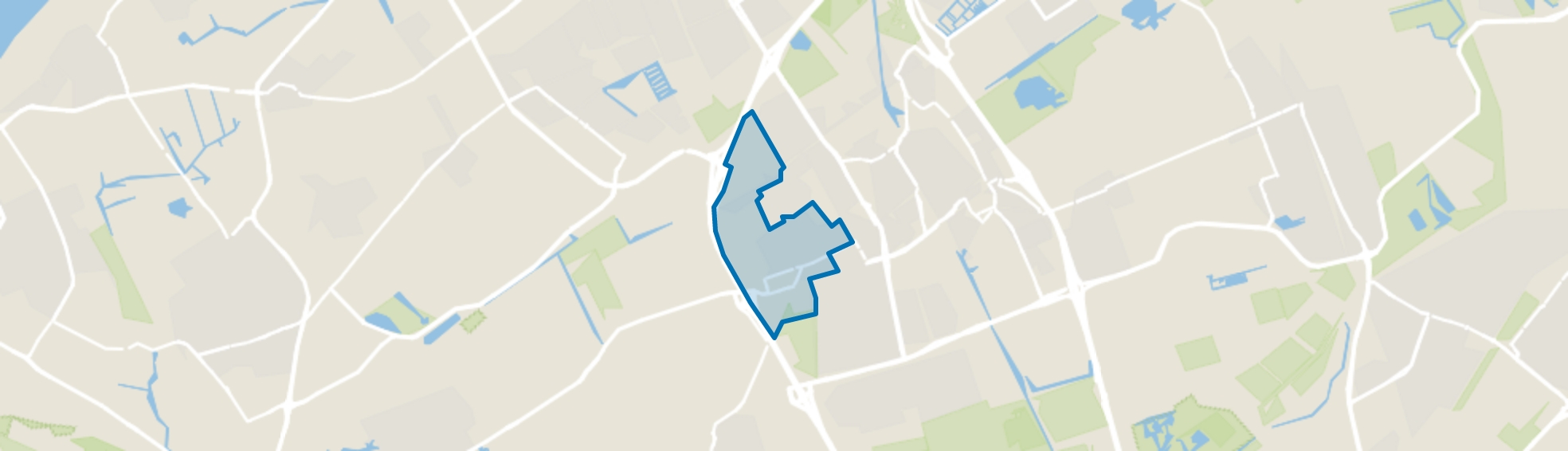 Den Hoorn, Den Hoorn (ZH) map