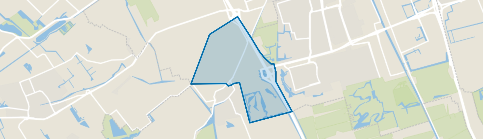 Hodenpijl, Den Hoorn (ZH) map