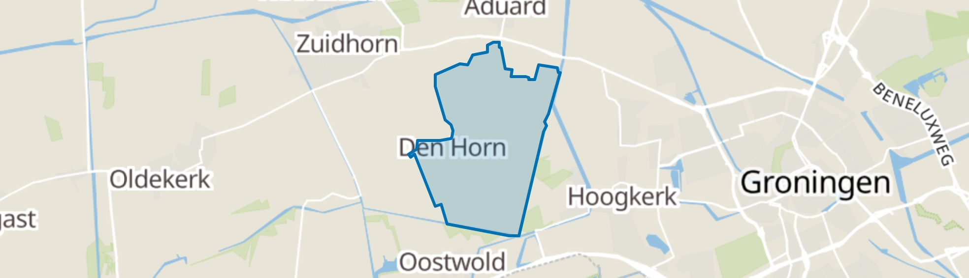 Den Horn map