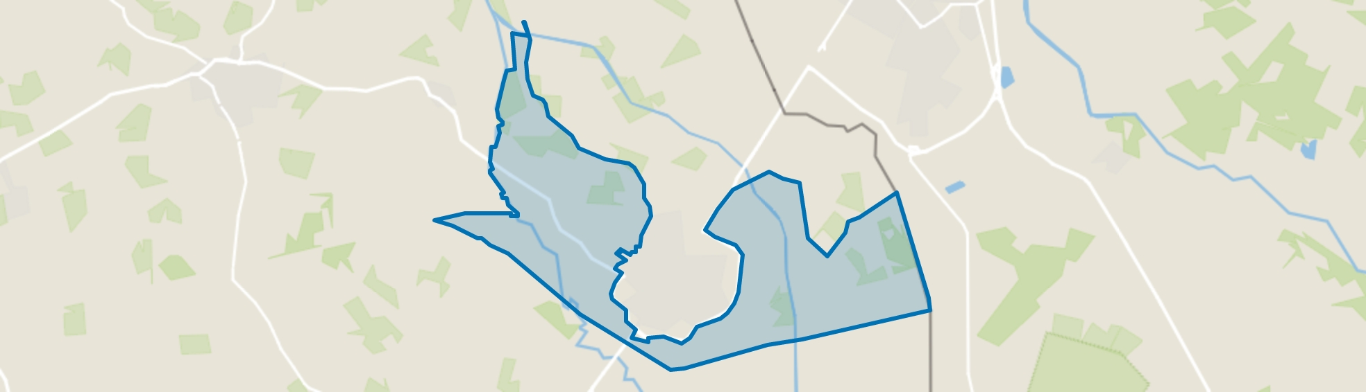 Buitengebied Denekamp, Denekamp map