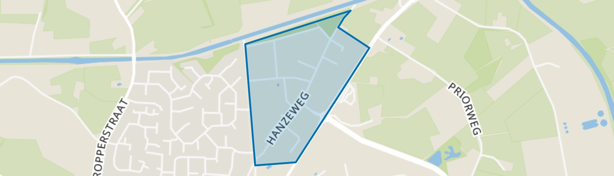 Kloppendijk, Denekamp map