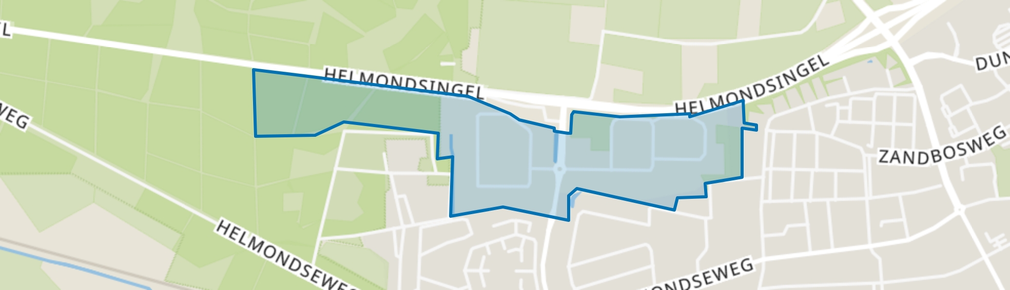 Bedrijventerrein Rijt-West en Rijt-Oost, Deurne map