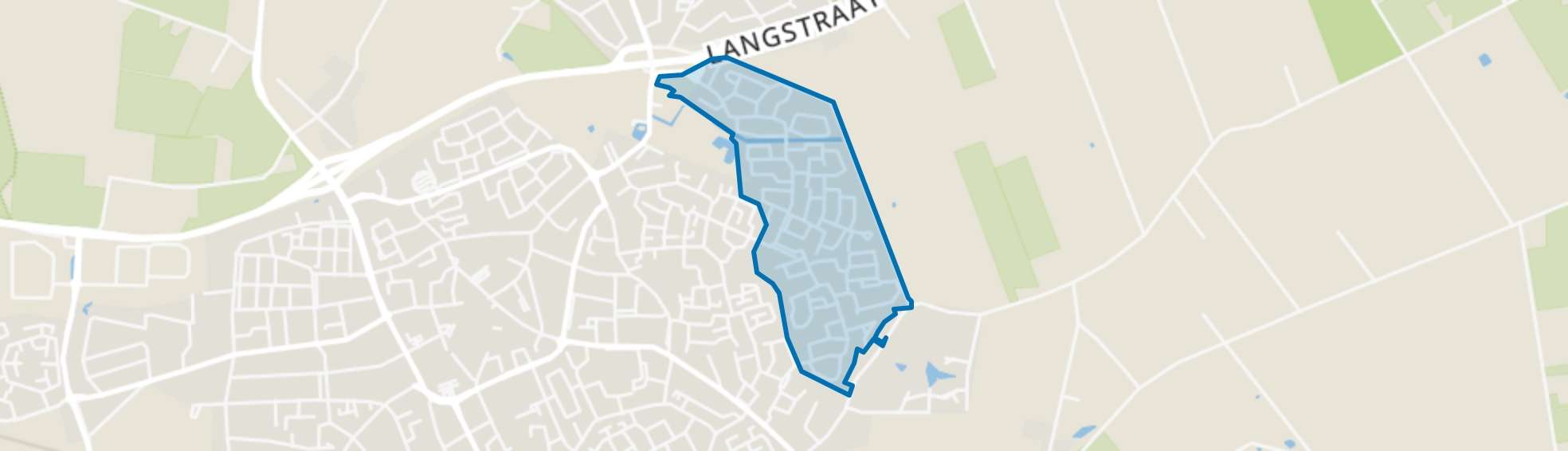 Heiakker-Oost, Deurne map