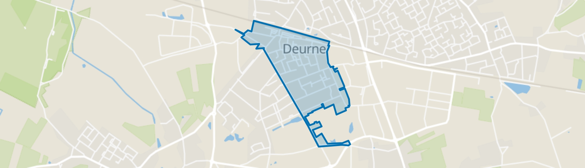Sint Jozefparochie-Oost, Deurne map