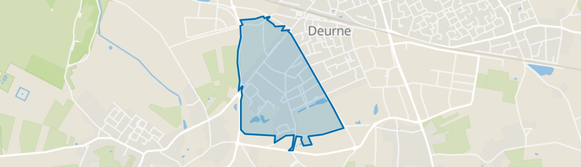 Sint Jozefparochie-West, Deurne map