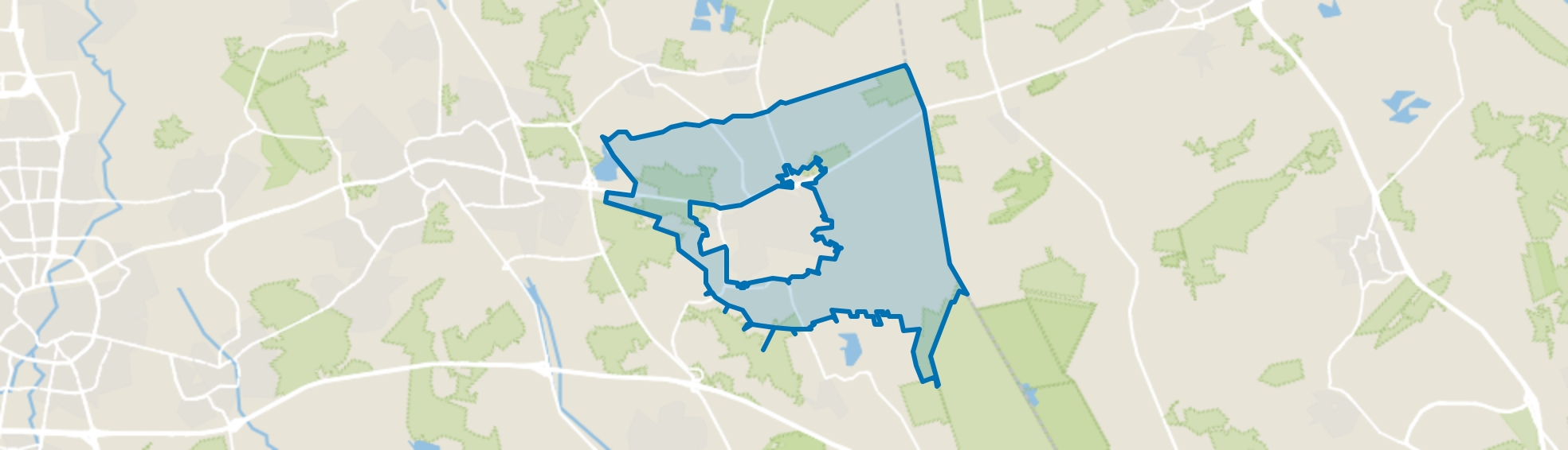Verspreide woningen bij Deurne, Deurne map