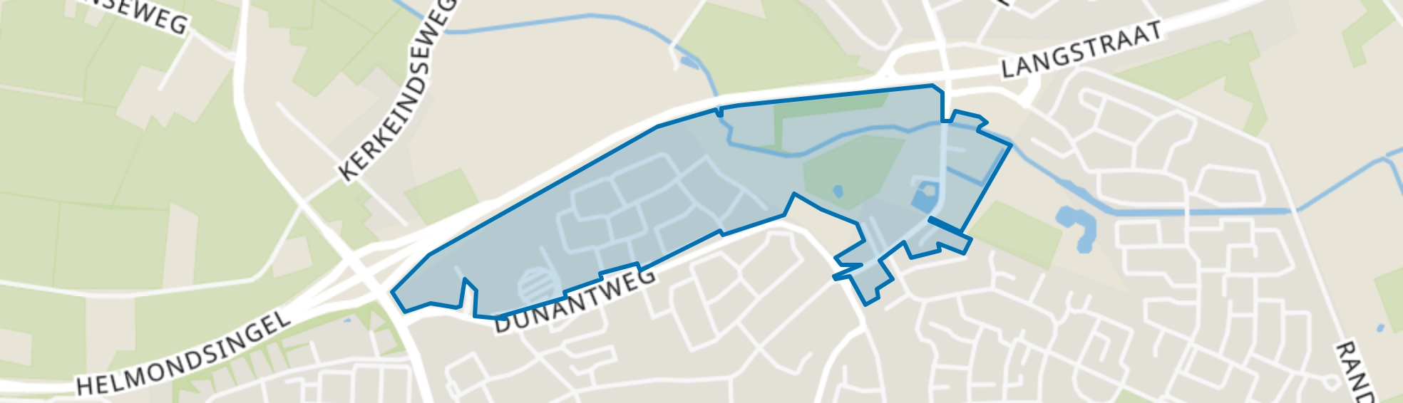 Vlier-Noord, Deurne map