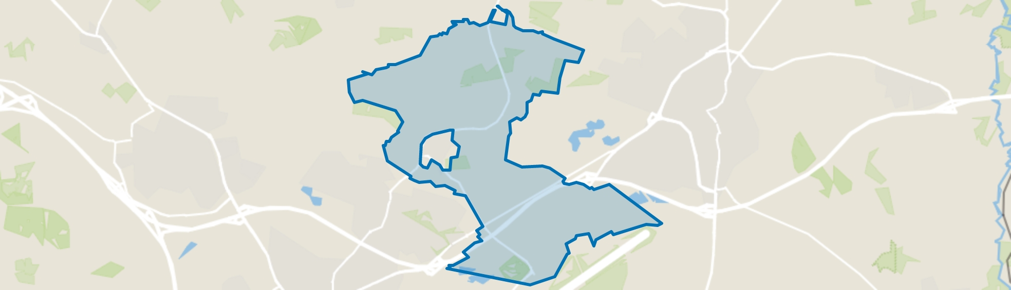 Verspreide huizen Deurningen, Deurningen (Gem. Dinkelland) map