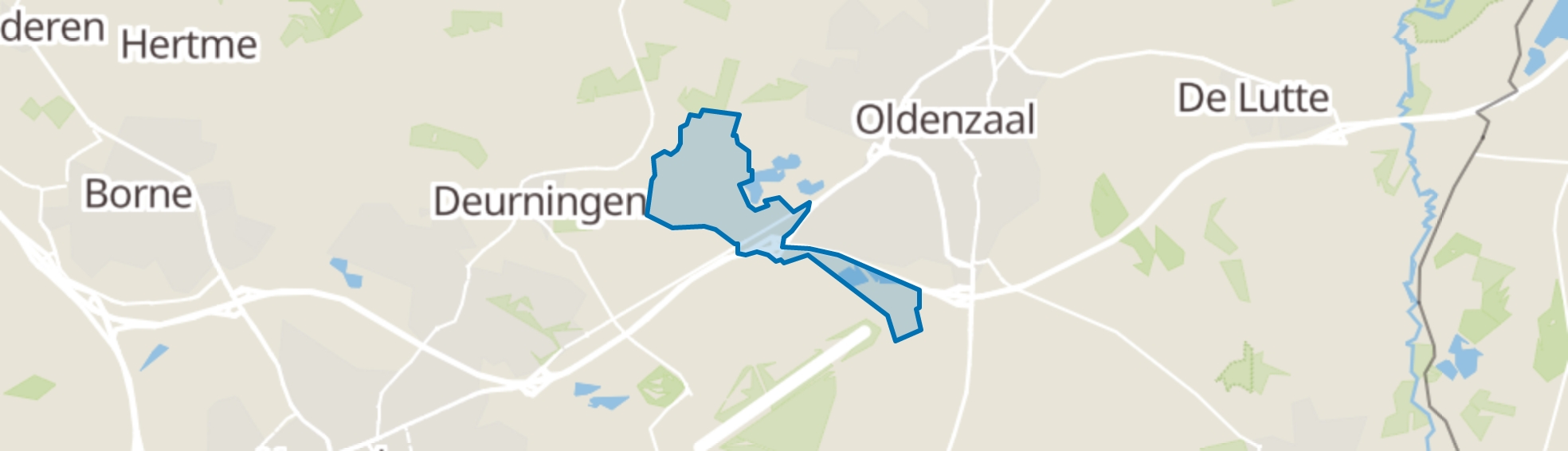 Deurningen (Gem. Oldenzaal) map