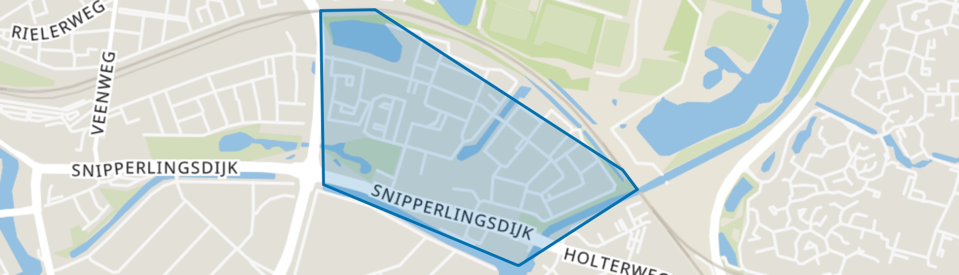 Deltabuurt, Deventer map