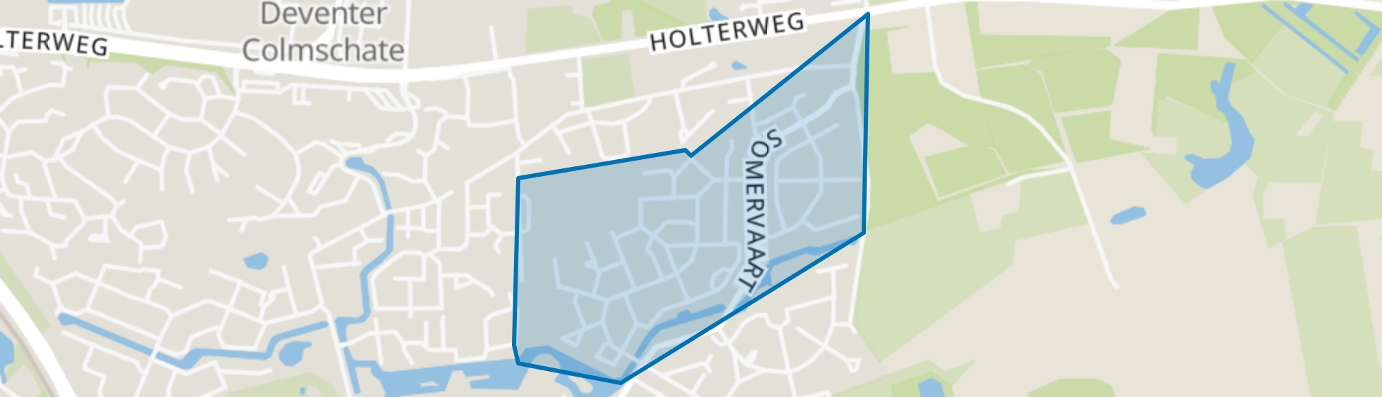Essenerveld, Deventer map