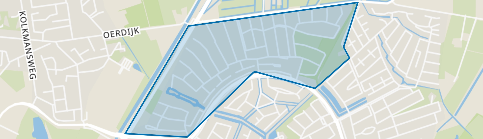 Het Fetlaer en Spijkvoorder Enk, Deventer map