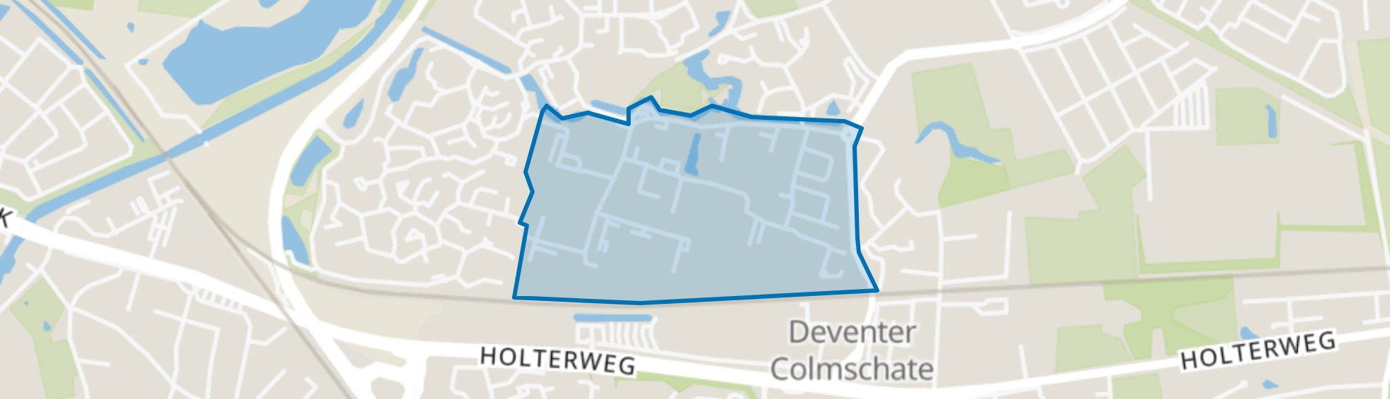 Het Oostrik, Deventer map