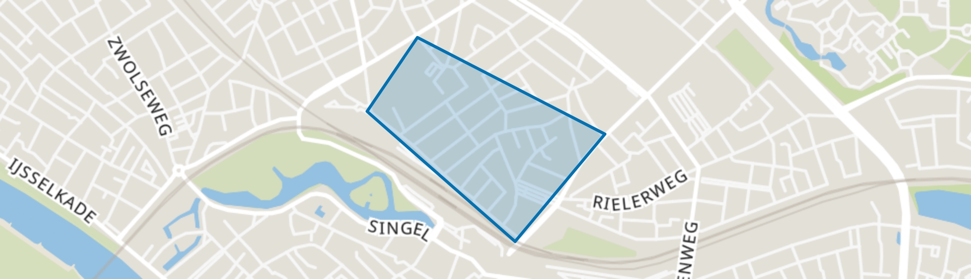 Oosterstraat, Deventer map