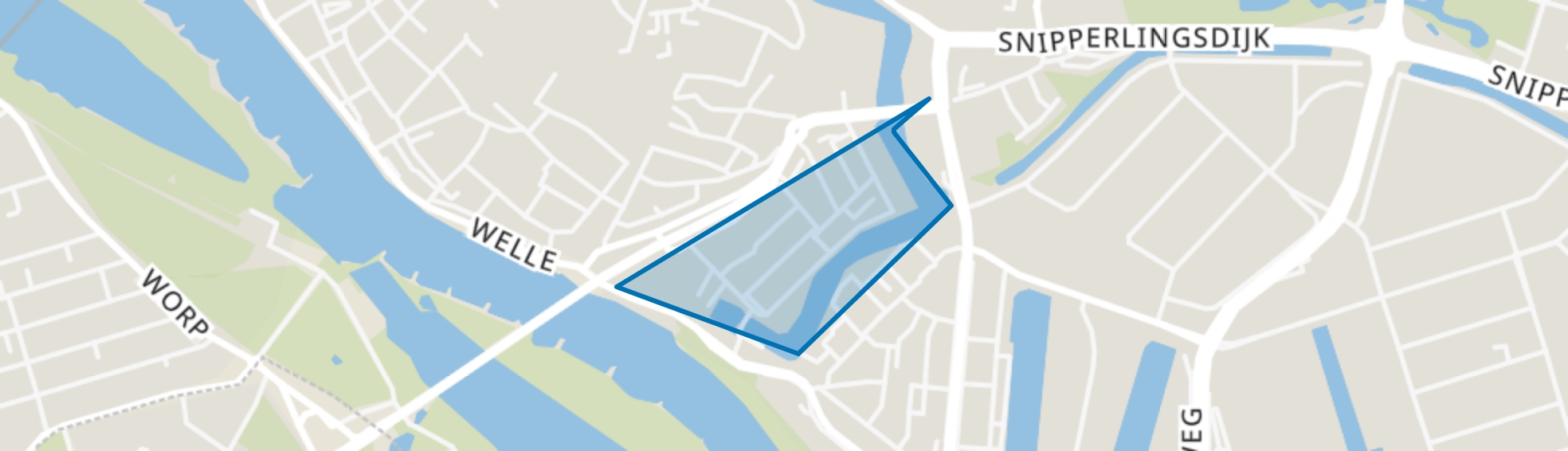 Raambuurt, Deventer map