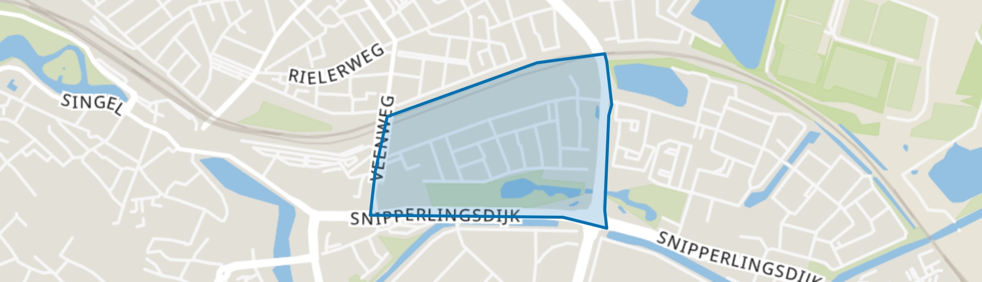 Rivierenbuurt, Deventer map