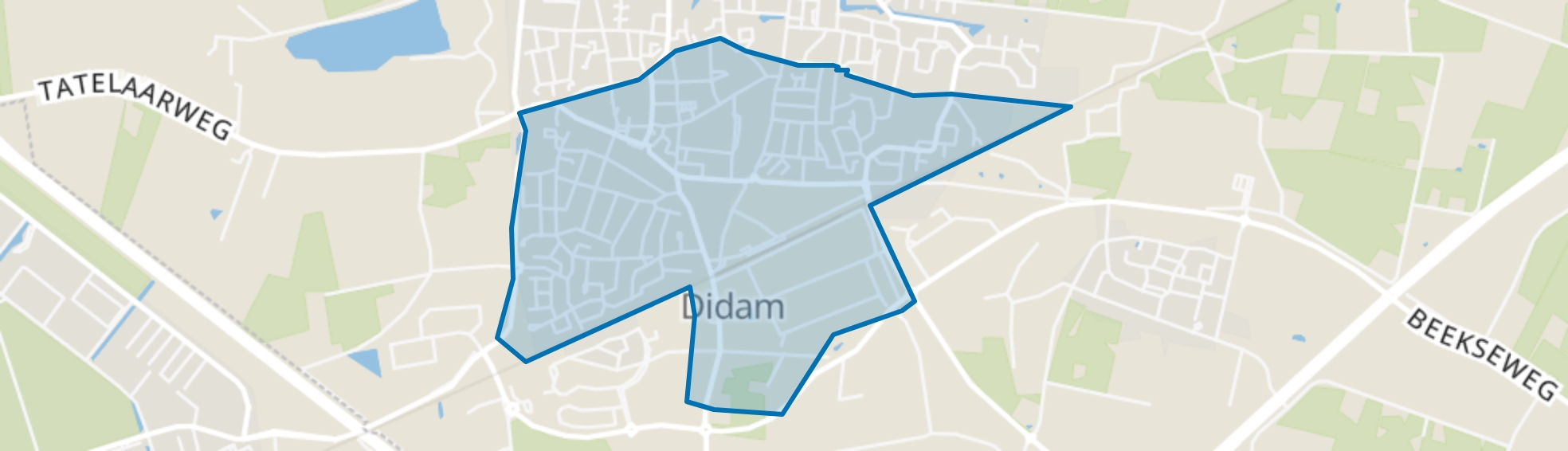 Didam-Zuid, Didam map