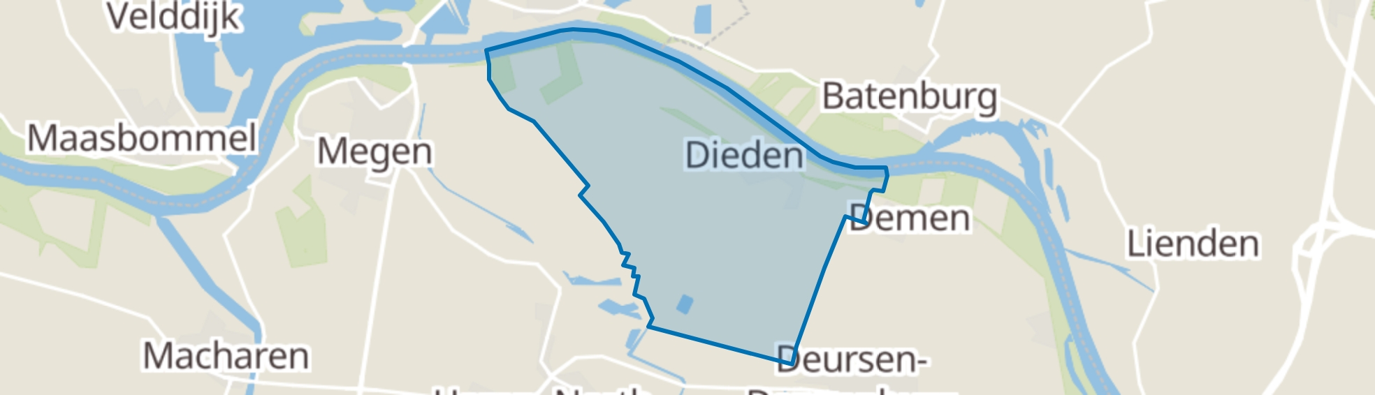 Dieden map