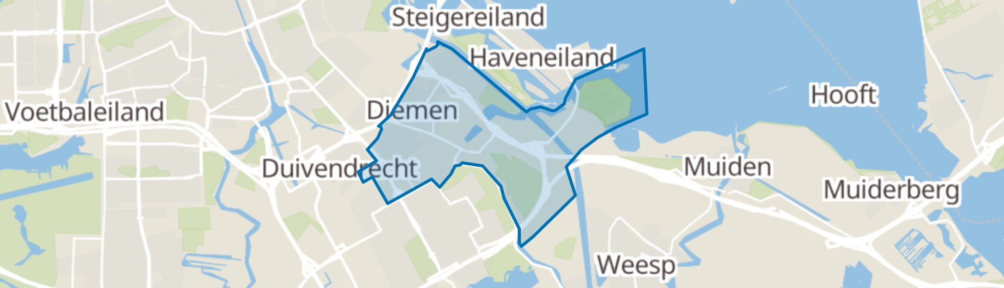 Diemen map