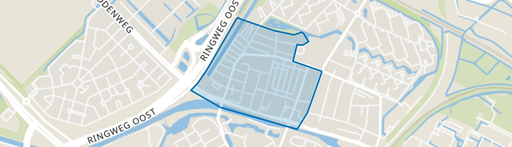 Centrum West, Diemen map