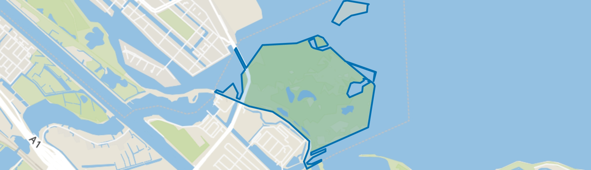 Diemer Vijfhoek, Diemen map