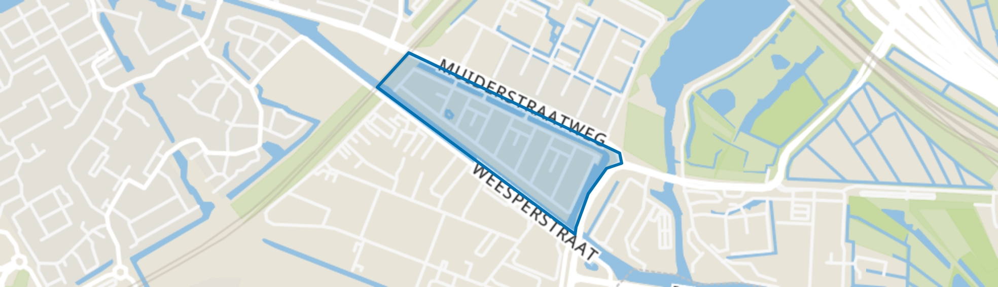 Plantage de Sniep Zuid, Diemen map