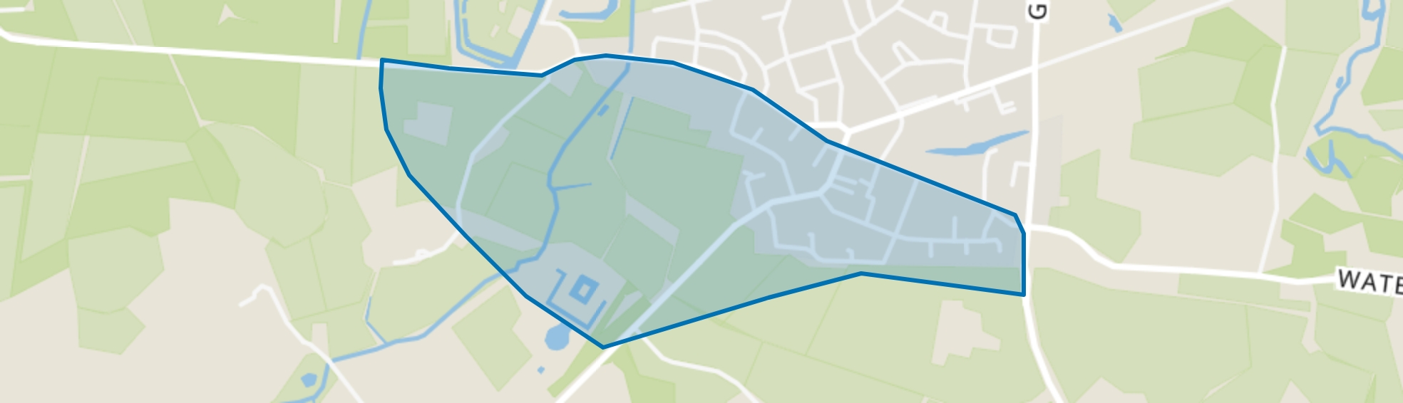 Diepenheim-Zuid, Diepenheim map