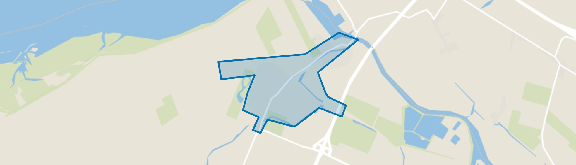 Dinteloord, Dinteloord map