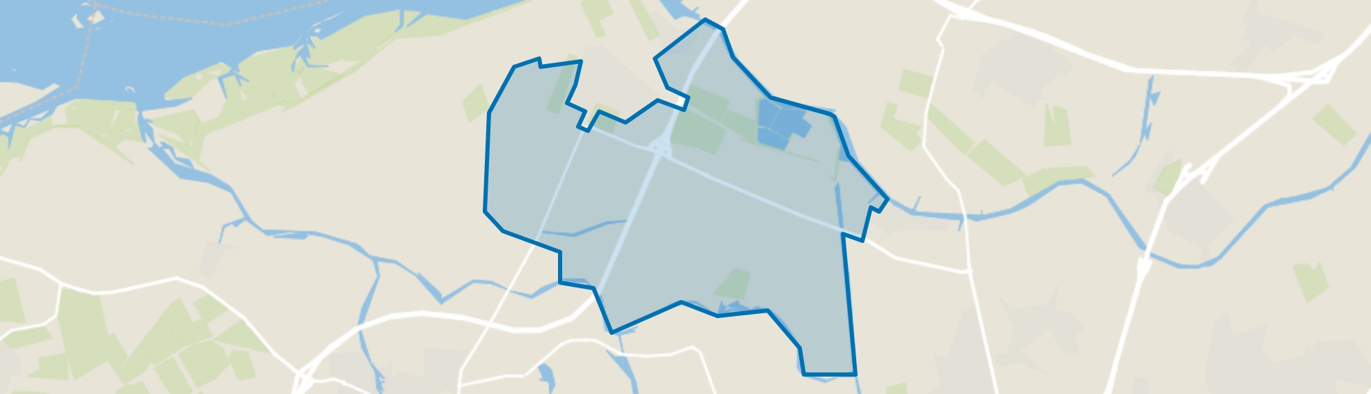 Verspreide huizen in het Oosten, Dinteloord map
