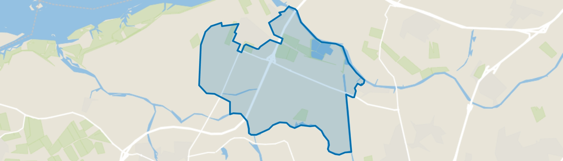 Verspreide huizen in het Oosten, Dinteloord map