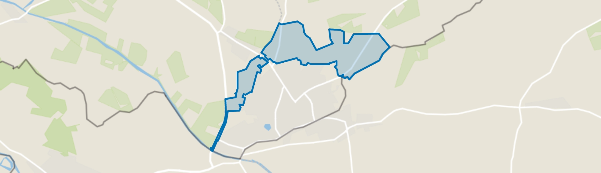 Verspreide huizen Dinxperlo, Dinxperlo map