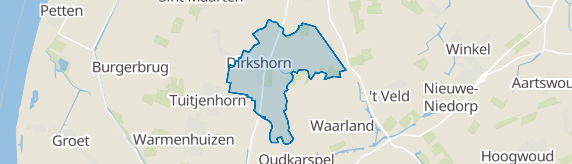 Dirkshorn map