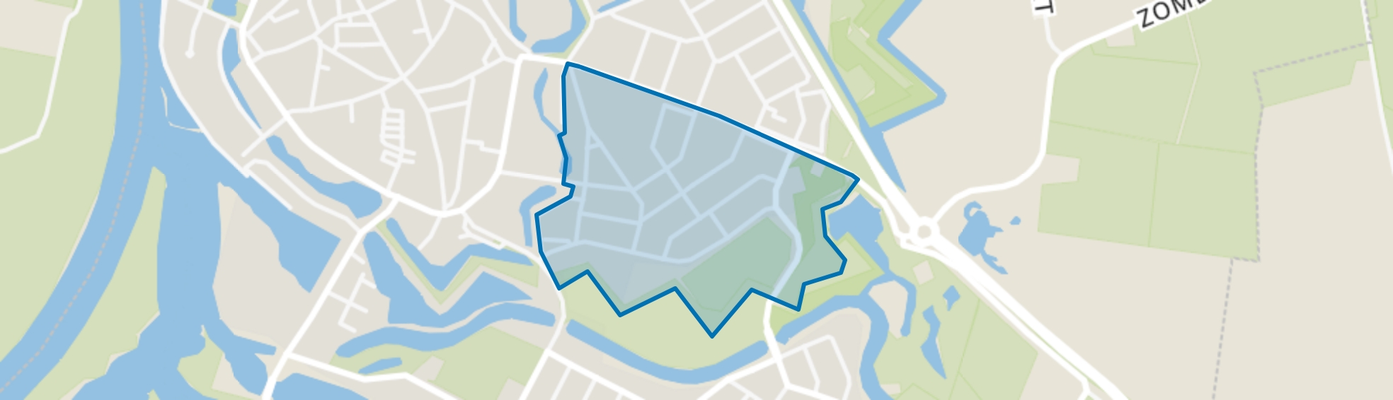 Zuidelijk Molenveld, Doesburg map