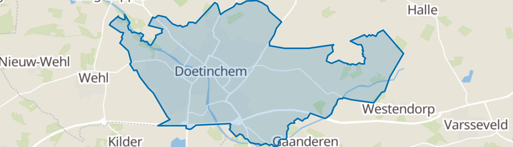 Doetinchem map