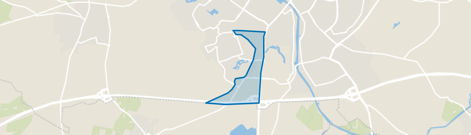 Buitengebied - Dichteren, Doetinchem map