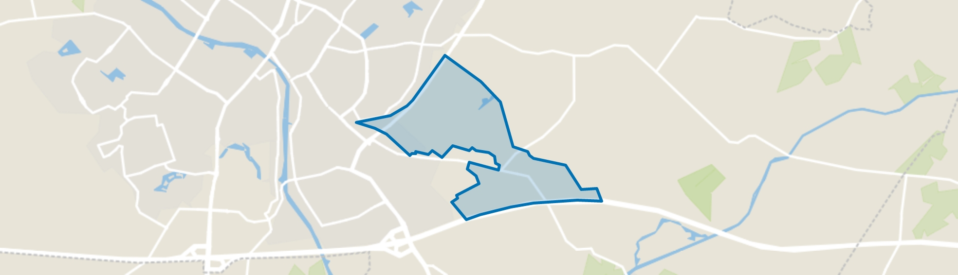 Buitengebied - Groenendaal, Doetinchem map
