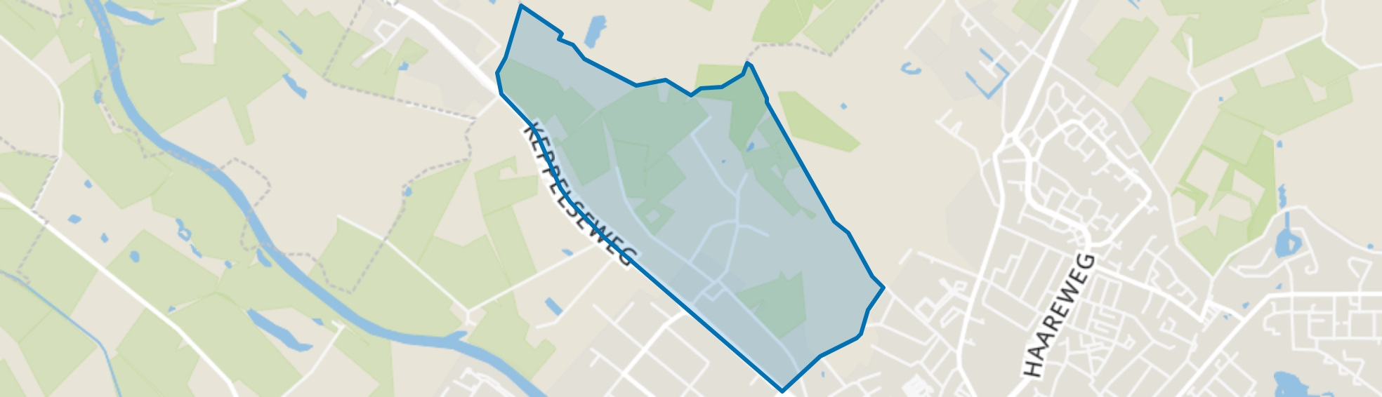 Buitengebied - Groot Hagen, Doetinchem map