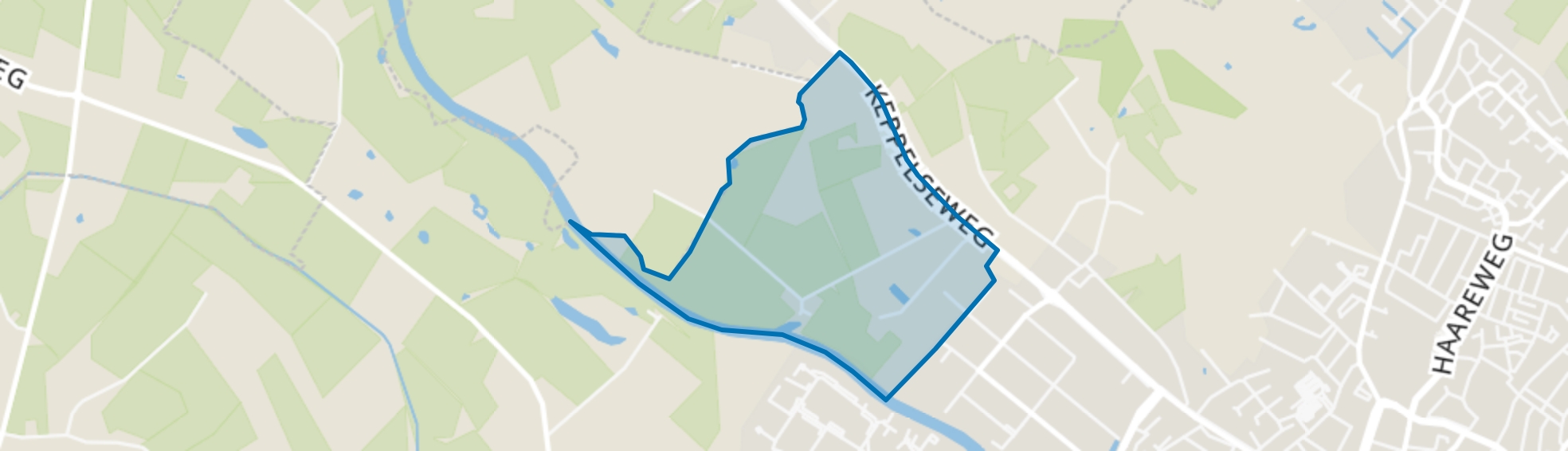 Buitengebied - Keppelseweg, Doetinchem map