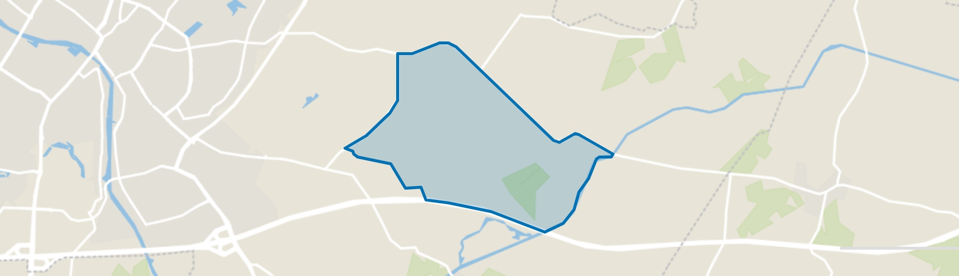Buitengebied - Nutselaer / Abdij, Doetinchem map