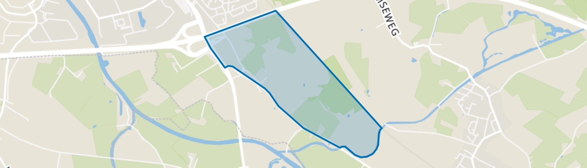 Buitengebied - Polmanlaan, Doetinchem map