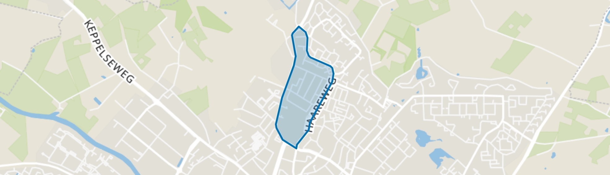 De Happert - Leerinkstraat, Doetinchem map