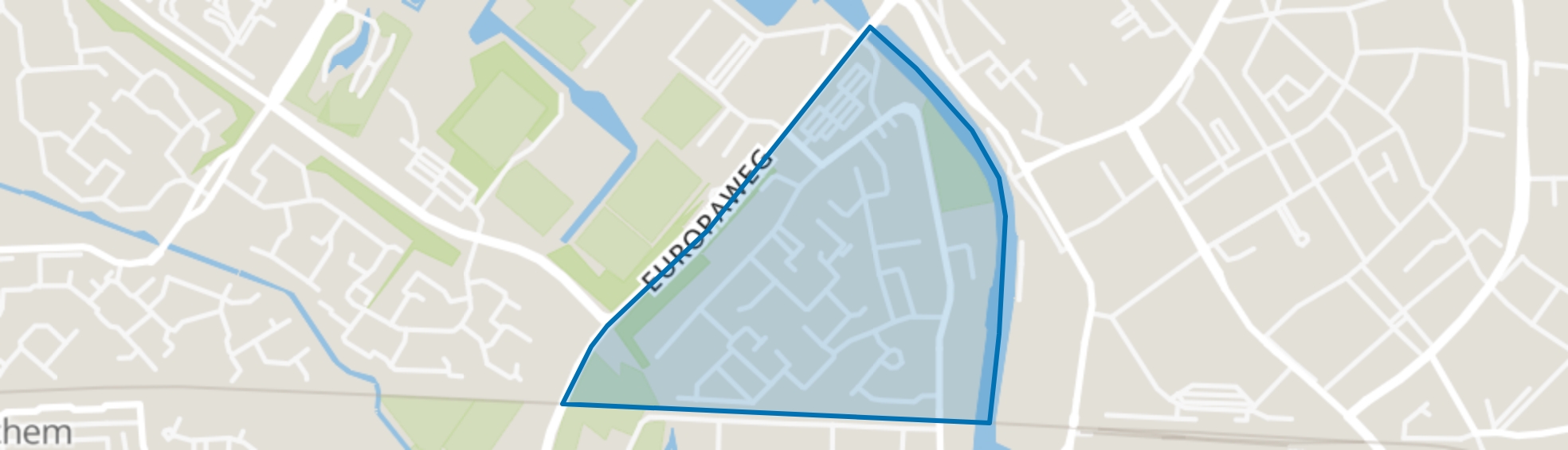 De Hoop - noord, Doetinchem map