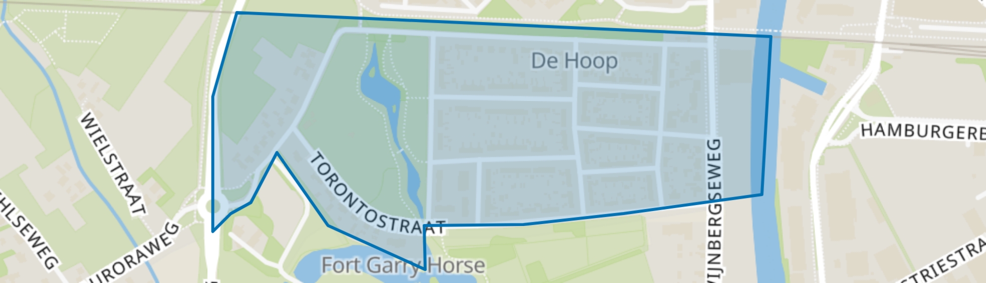 De Hoop - zuid, Doetinchem map