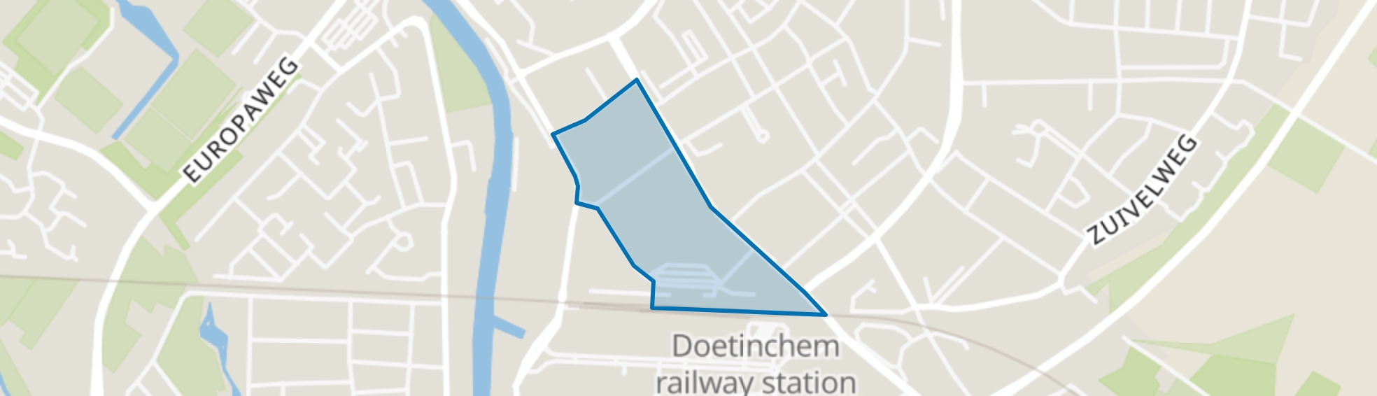 Hamburgerbroek, Doetinchem map