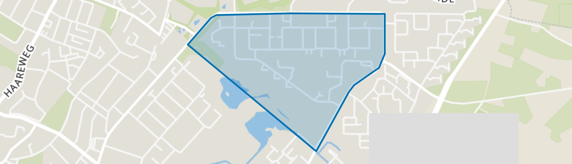 Overstegen - west, Doetinchem map