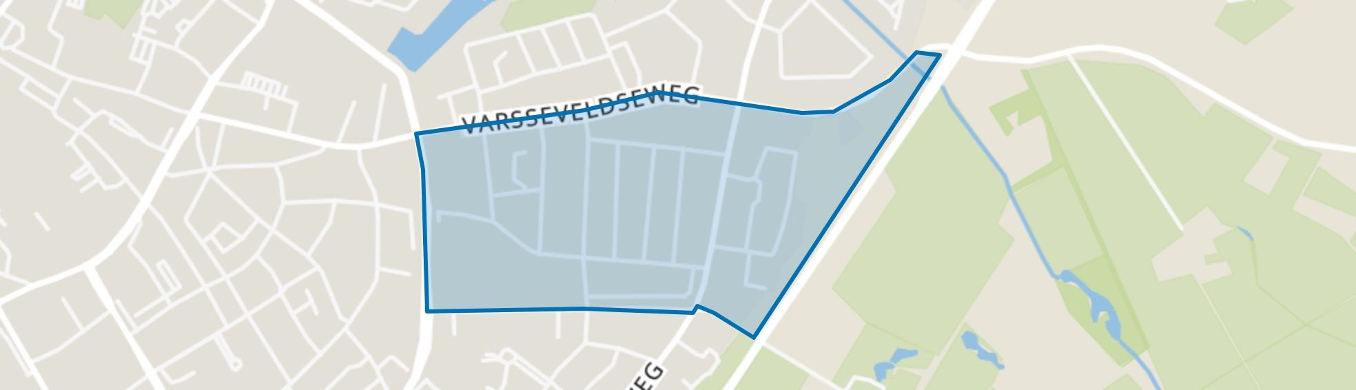 Schöneveld - noord, Doetinchem map