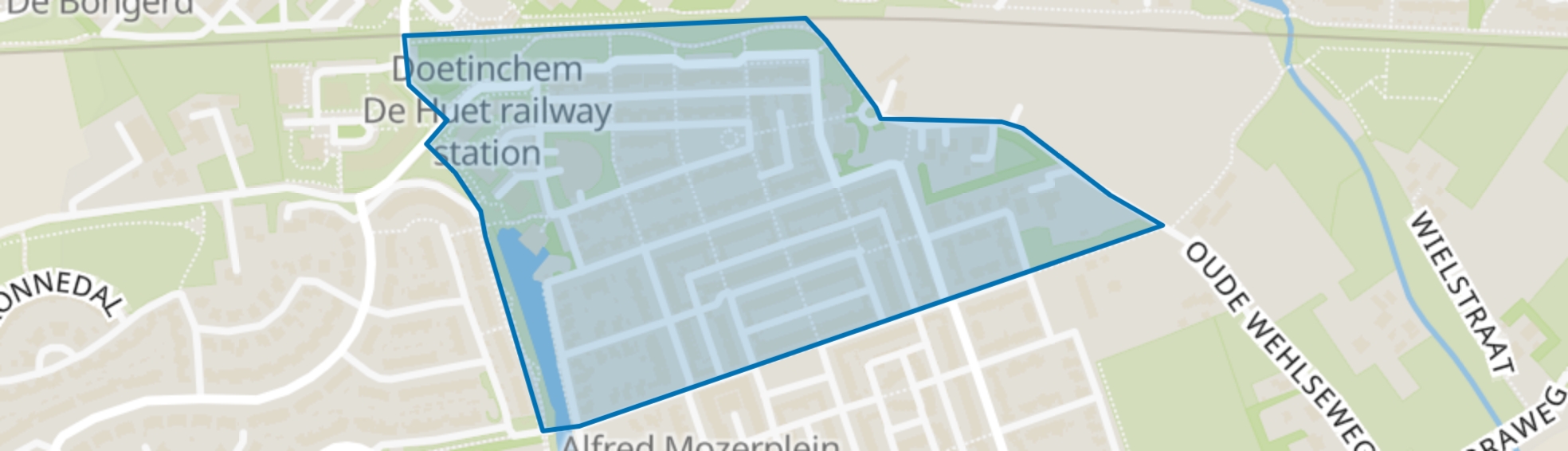 Stadskwartier - noord, Doetinchem map