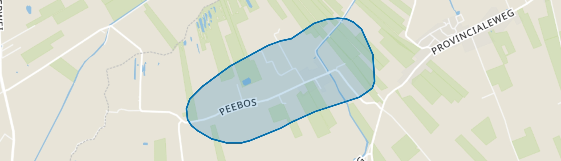 Het Peebos, Doezum map
